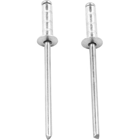 Allstar Performance 1.3 in. Multi-Grip Aluminum Rivet; Silver, 250PK ALL18198
